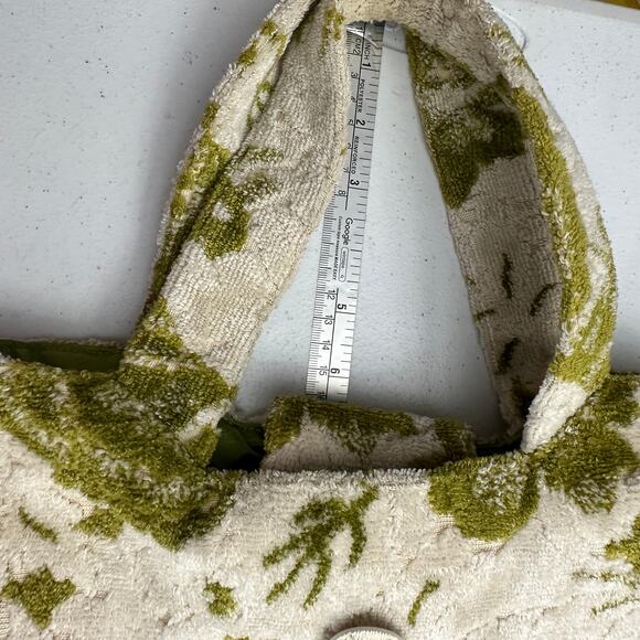 Cahoots Womens Carpet Bag Tapestry Floral Green Cottagecore Boho Shoulder Bag - Picture 7 of 7